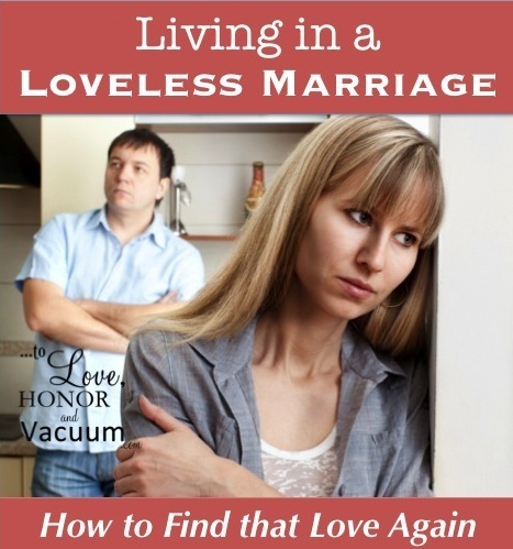 Living in a Loveless Marriage: How to find that love again