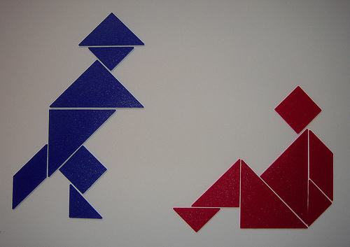 two figure tangram