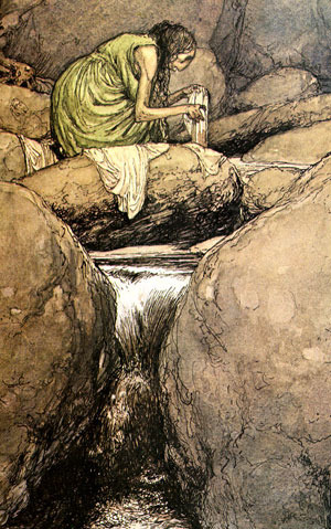 Bean-Nighe by Alan Lee.