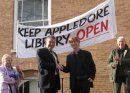 Nick saving his local Library from closure