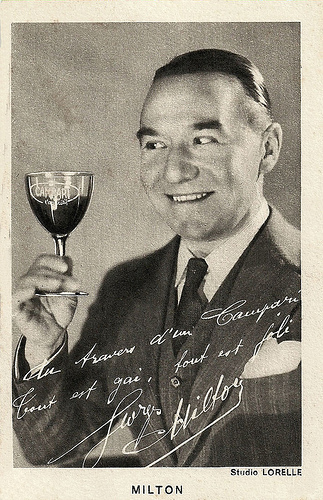 Georges Milton pub Campari