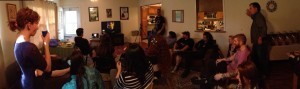 Arnzen FaceTime Reading at DogCon