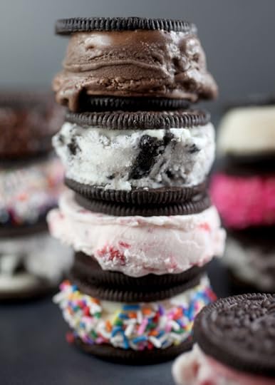 Oreo Ice Cream Sandwiches