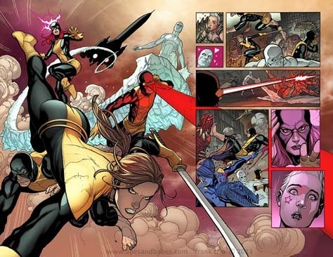 Frank Cho X-Men: Battle of the Atoms