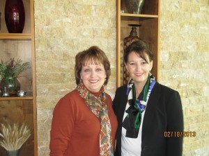 Ellen and Shelley at Lunch!