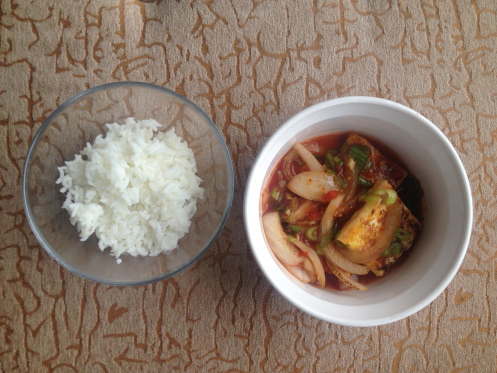 hot and sour vegan tofu