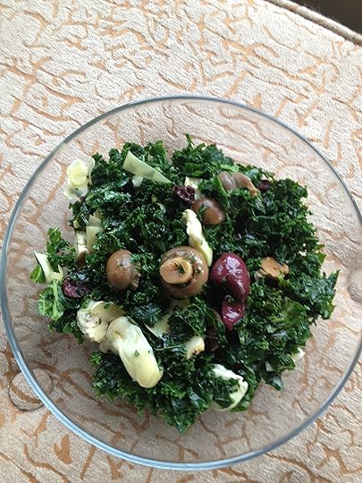 kale antipasto no pasta salad vegan