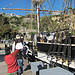 Getting on the boat