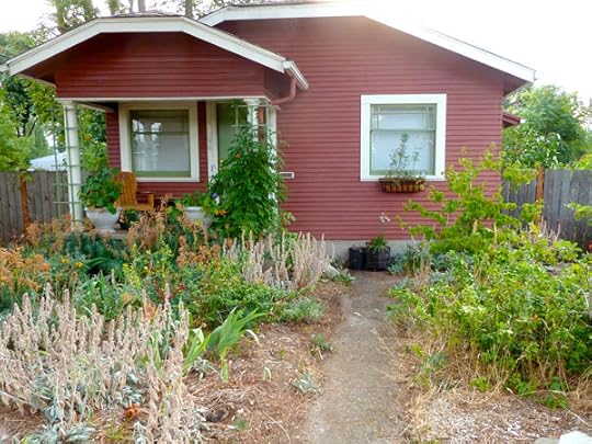 Front yard in August 2013
