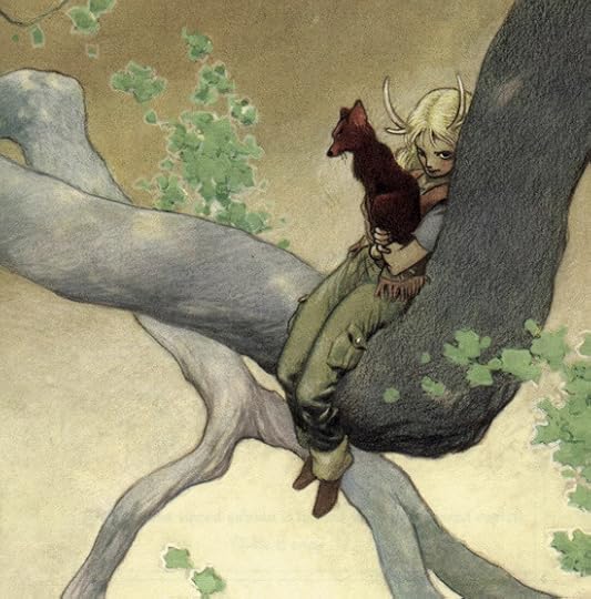 Red Dog and Jackalope by Charles Vess