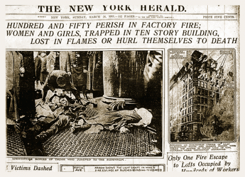 Safety programs grew out of disasters like the Triangle Fire