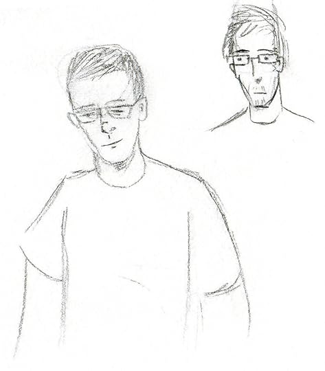 A few trial sketches of Andy.