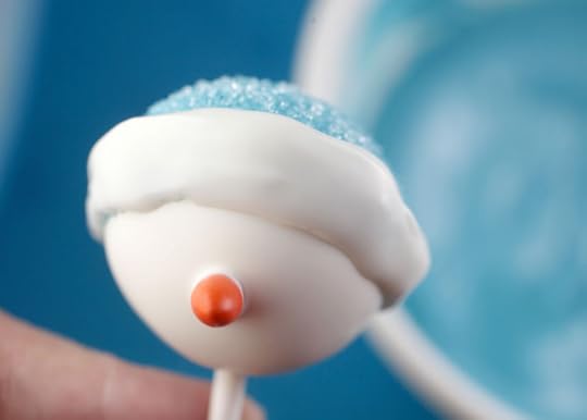 Snowman Cake Pop