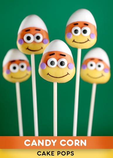 Candy Corn Cake Pops