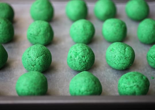 Green Cake Balls
