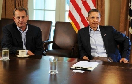 Obama and Boehner