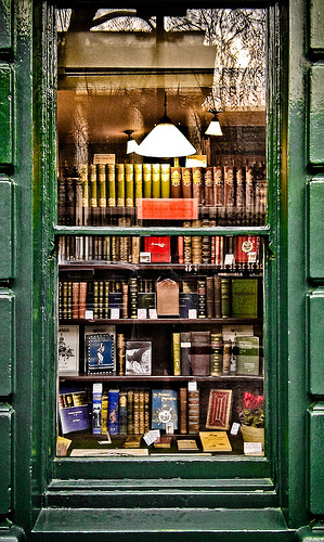 Bookshop Window by garryknight