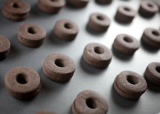 Chocolate Doughnut Sugar Cookies