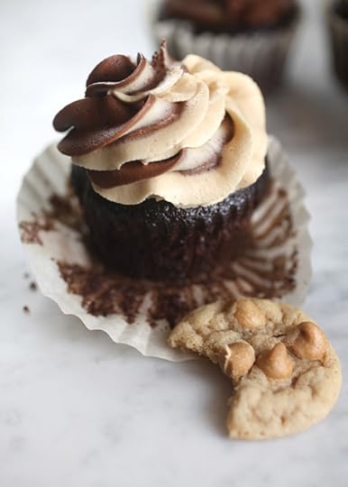 Chocolate Peanut Butter Cupcakes
