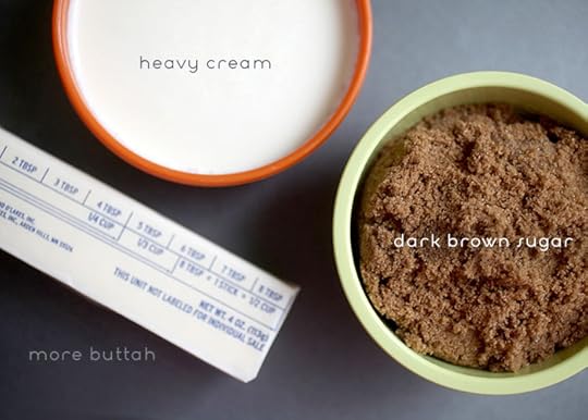 Toffee Sauce Ingredients