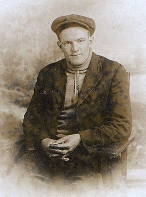 Irish immigrant in Detroit, Michigan in 1912