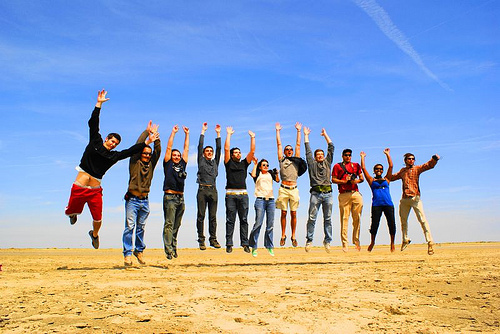 bubbly people