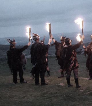 A Fire Dance on Dartmoor