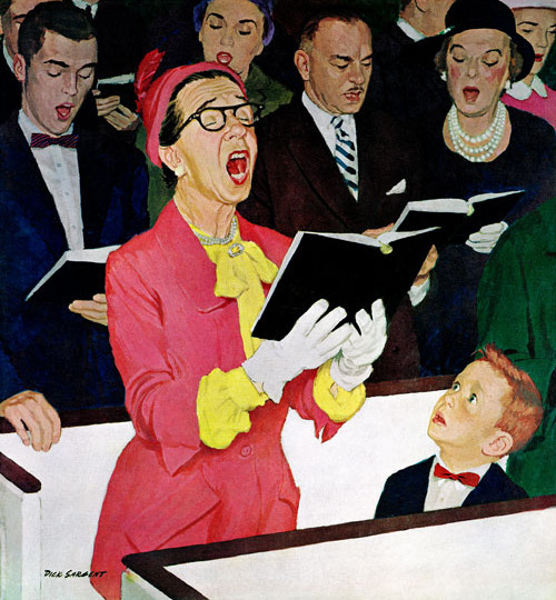 Singing Praise by Dick Sargent