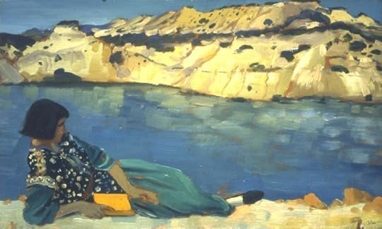 The Blue Pool by Augustus John