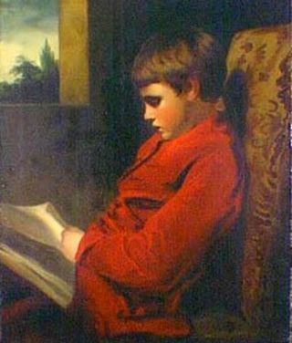 The Reading Boy by Joshua Reynolds