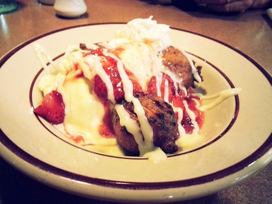 It's a pancake puff sundae. I did not stutter.