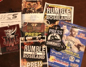 Some of the fights I attended