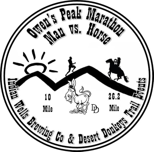 Man vs Horse logo Circle