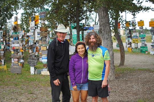 with hitchhiker Mike
