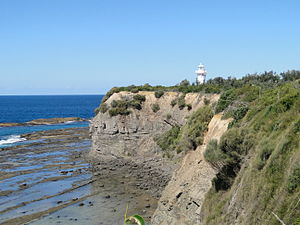 English: Warden Head Lighthouse at Ulladulla, ...