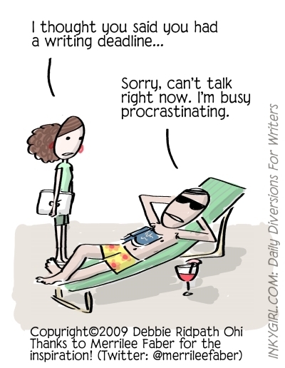 OHI0245-WriterBusyProcrastinating