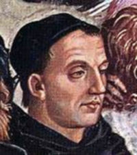 Posthumous portrait of Fra Angelico by Lucca Signorelli (1395)