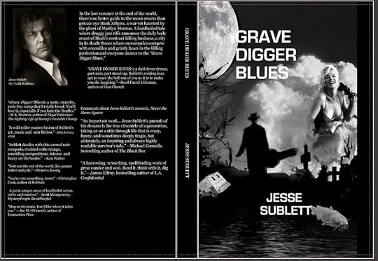 Grave Digger Blues, apocalyptic pulp fiction, detective fiction, hardboiled, noir, Jesse Sublett