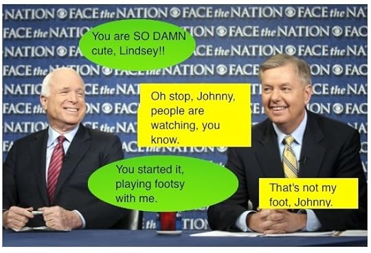 right wing, Tea party, John McCain, Lindsey Graham, GOP idiocy