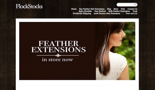 FlockStocks Ecommerce Site, Powered by Shopify
