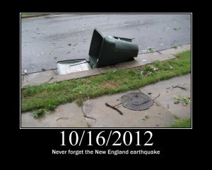 Maine Earthquake 10/16/2012