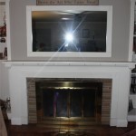 Detail of original mantle and fireplace