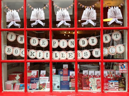 The Bookshop Kibworth, Leicestershire, celebrates Independent Booksellers Week in the UK. Image: IndependentBooksellersWeek.org.uk