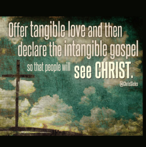 Offer Tangible Love