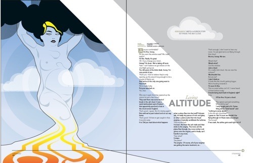 The opening spread for 