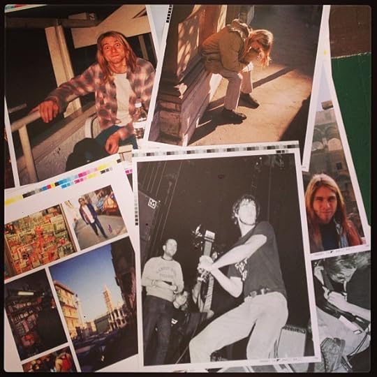Experiencing Nirvana proof pages. 1989 pics by Bruce Pavitt and Steve Double http://www.bazillionpoints.com/nirvana
