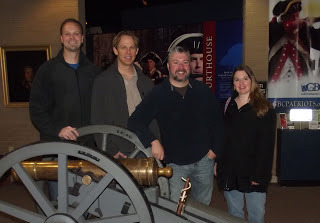 The Hercules of the Revolution film team at Guilford Courthouse National Military Park
