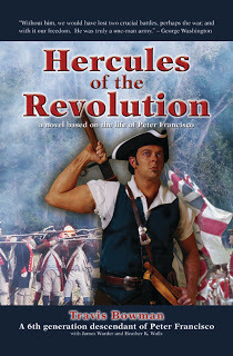 Hercules of the Revolution, a novel about Revolutionary War hero Peter Francisco