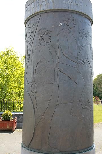 Detail of the Corcoran Memorial in Ballymote, Co. Sligo.