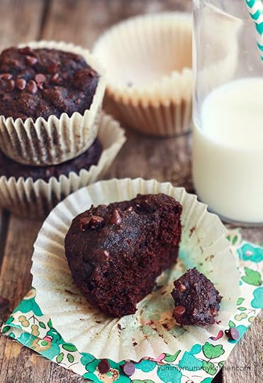 chocolate banana muffins recipe
